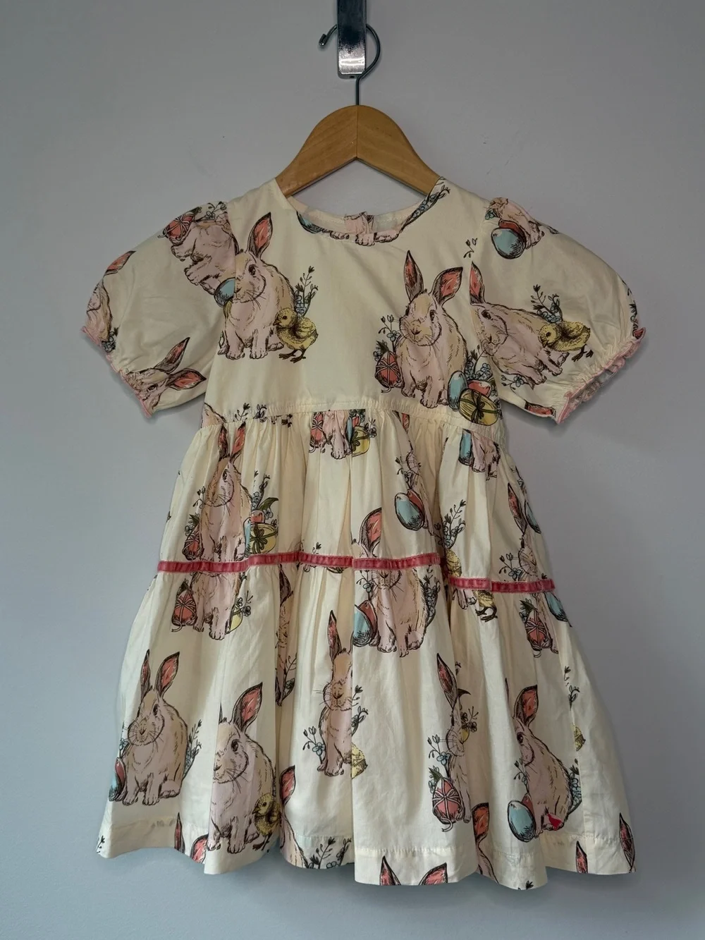 Pink Chicken girls maribelle dress bunny friends | Sz 4yr